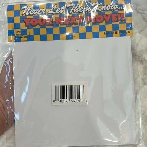 Market chess club Velcro patches black six piece new in packaging - Picture 3 of 4